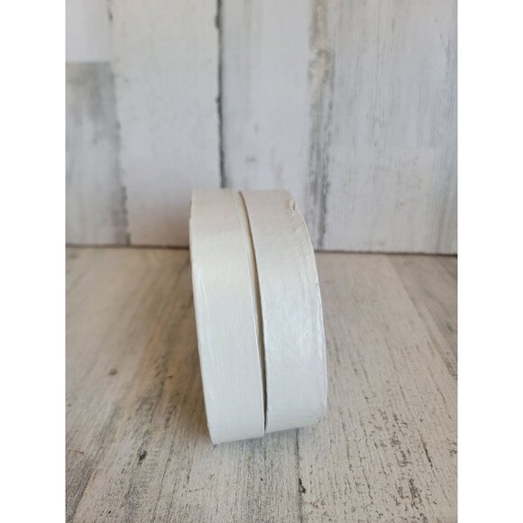 Vintage paper Easter white bunny box container decor - Picture 4 of 8